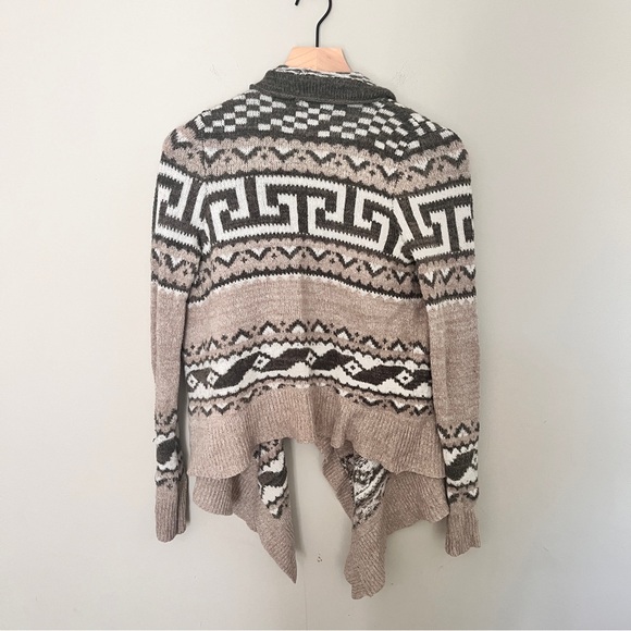 Abercrombie & Fitch Wool Blend Waterfall Cardigan Sweater - XS/S - Picture 4 of 5